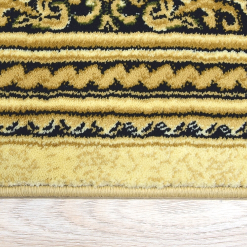 Dywan Tradycyjny 280x370 cm Orientalny Kremowy Do Salonu BELVEDERE 0809D cream/cream