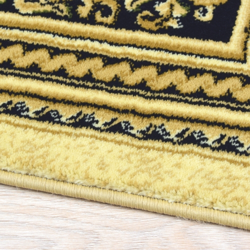 Dywan Tradycyjny 280x370 cm Orientalny Kremowy Do Salonu BELVEDERE 0809D cream/cream