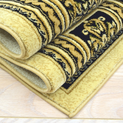 Dywan Tradycyjny 280x370 cm Orientalny Kremowy Do Salonu BELVEDERE 0809D cream/cream