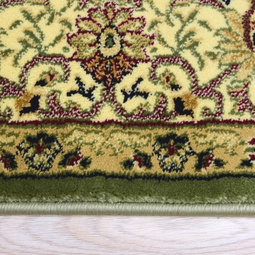 Dywan Tradycyjny 60x100 cm Orientalny Zielony Do Salonu BELVEDERE 1536A moss/moss