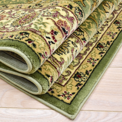 Dywan Tradycyjny 60x100 cm Orientalny Zielony Do Salonu BELVEDERE 1536A moss/moss