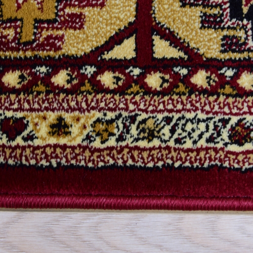 Dywan Tradycyjny 60x100 cm Orientalny Bordowy Do Salonu BELVEDERE 1538A cherry/cherry