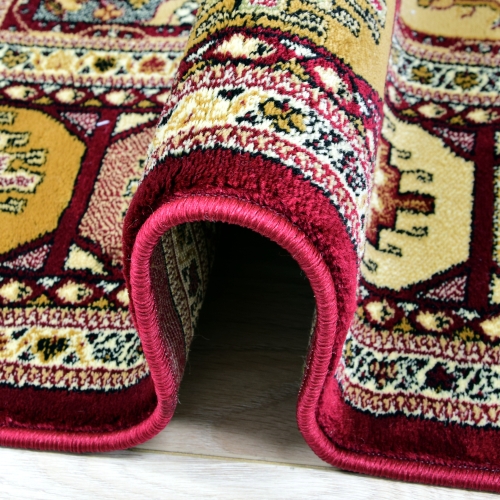 Dywan Tradycyjny 60x100 cm Orientalny Bordowy Do Salonu BELVEDERE 1538A cherry/cherry