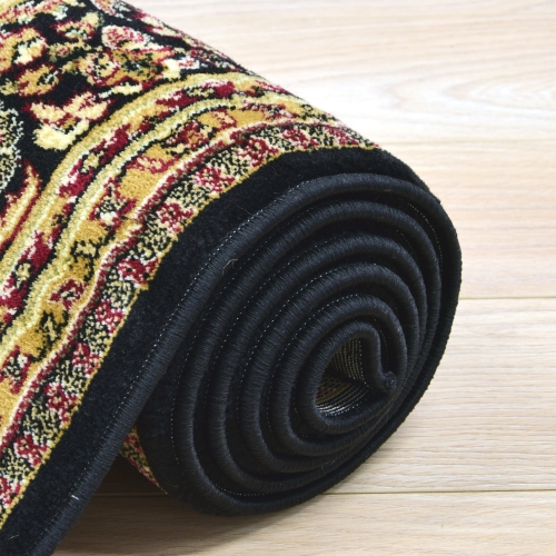 Dywan Tradycyjny 60x100 cm Orientalny Kremowy Do Salonu BELVEDERE 1650A cream/black