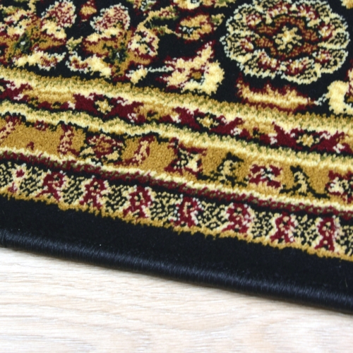 Dywan Tradycyjny 60x100 cm Orientalny Kremowy Do Salonu BELVEDERE 1650A cream/black