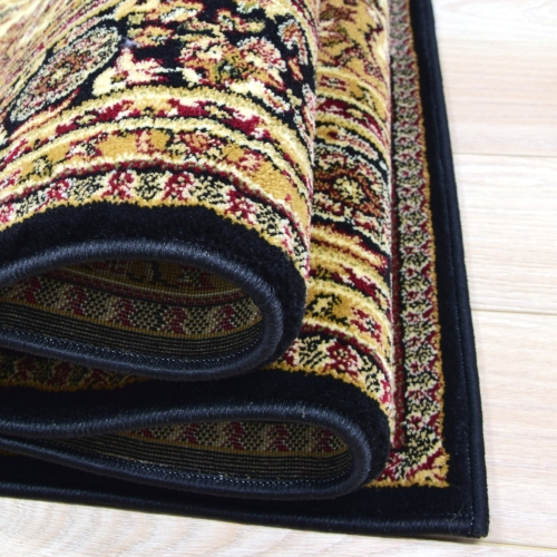 Dywan Tradycyjny 60x100 cm Orientalny Kremowy Do Salonu BELVEDERE 1650A cream/black