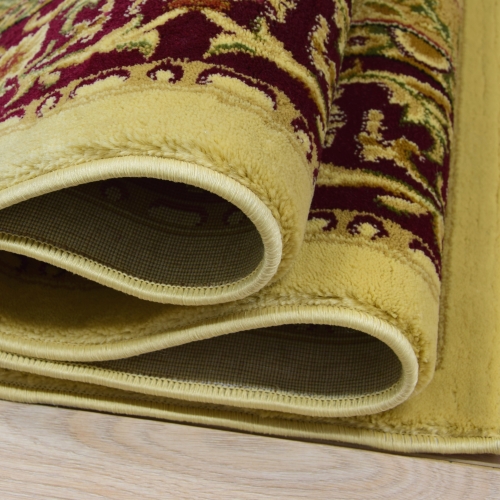 Dywan Tradycyjny 60x100 cm Orientalny Kremowy Do Salonu BELVEDERE 2284A cream/cherry