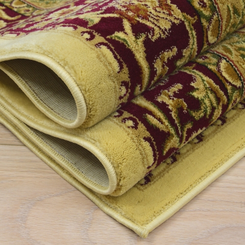 Dywan Tradycyjny 60x100 cm Orientalny Kremowy Do Salonu BELVEDERE 2284A cream/cherry