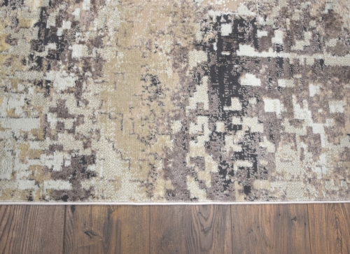 Dywan 60x110 Laila 2502A d.beige coken/d.beige