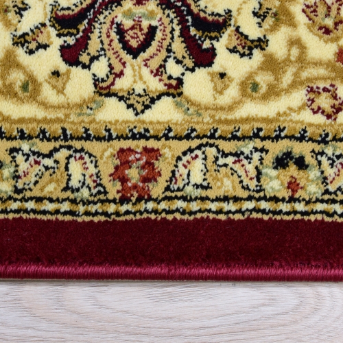 Dywan Tradycyjny 100x180 cm Orientalny Bordowy Do Salonu BELVEDERE 4285D cherry/cherry