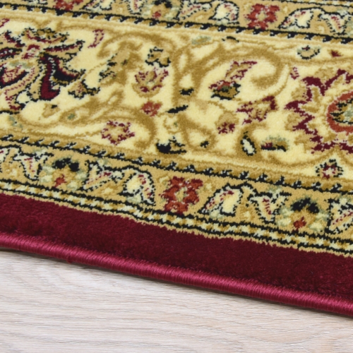 Dywan Tradycyjny 100x180 cm Orientalny Bordowy Do Salonu BELVEDERE 4285D cherry/cherry