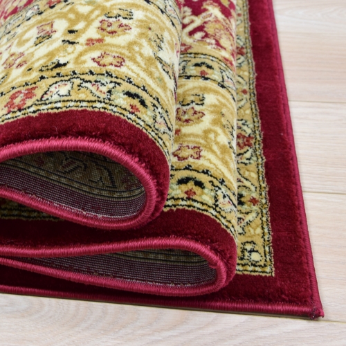 Dywan Tradycyjny 100x180 cm Orientalny Bordowy Do Salonu BELVEDERE 4285D cherry/cherry