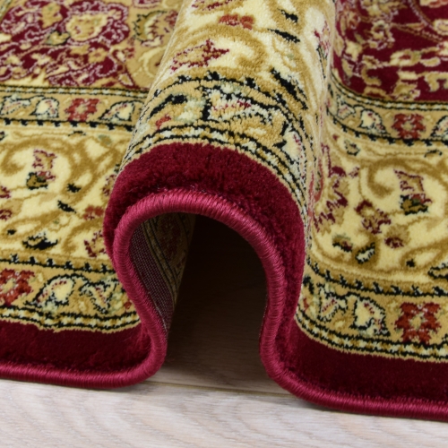 Dywan Tradycyjny 100x180 cm Orientalny Bordowy Do Salonu BELVEDERE 4285D cherry/cherry