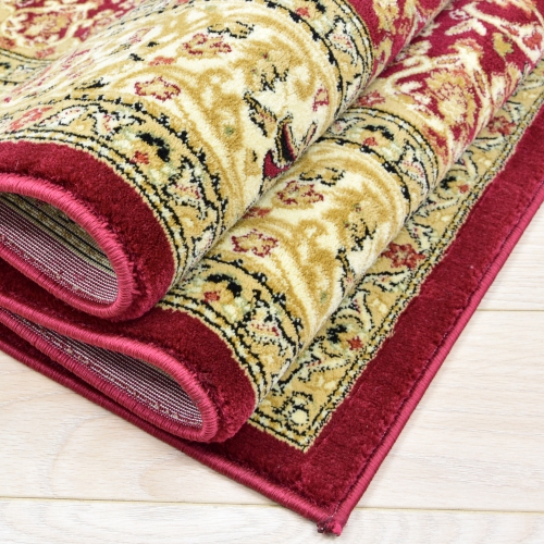 Dywan Tradycyjny 100x180 cm Orientalny Bordowy Do Salonu BELVEDERE 4285D cherry/cherry