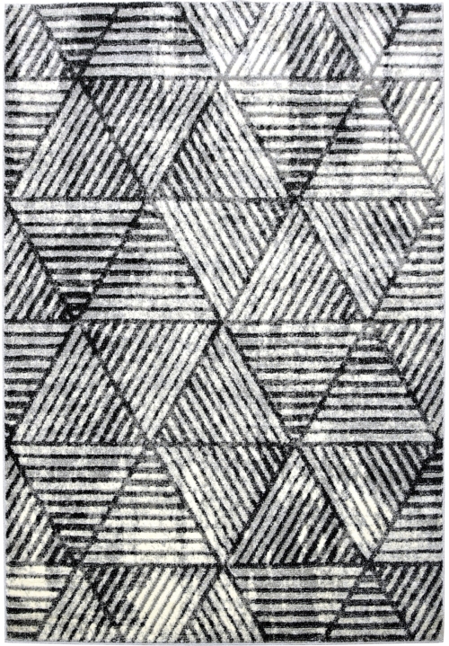 Dywan Geometryczny 160x230 Nowoczesny Szary Do Salonu ADVENTURE 59531-16811