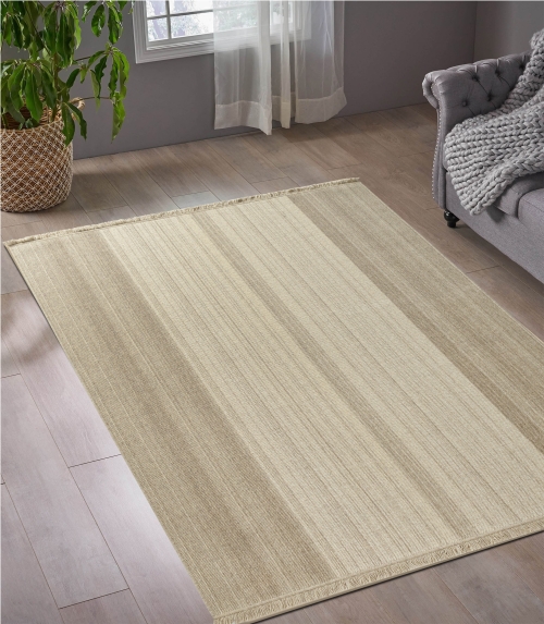Dywan Wełniany 120x170 cm Boho Kremowy Do Salonu DUNE NATURAL 77961-72800