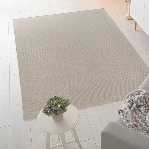 Dywan Wełniany 120x170 cm Boho Piaskowy Do Salonu DUNE NATURAL 89861-68200