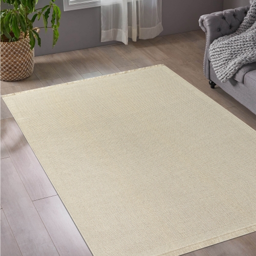Dywan Wełniany 120x170 cm Boho Kremowy Do Salonu DUNE NATURAL 89861-69400       