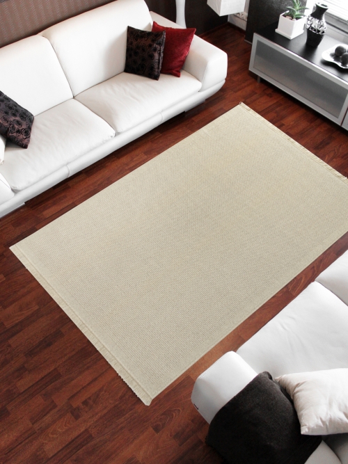 Dywan Wełniany 120x170 cm Boho Kremowy Do Salonu DUNE NATURAL 89861-69400       