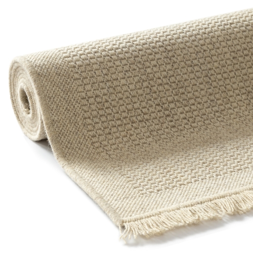 Dywan Wełniany 120x170 cm Boho Kremowy Do Salonu DUNE NATURAL 89861-69400       
