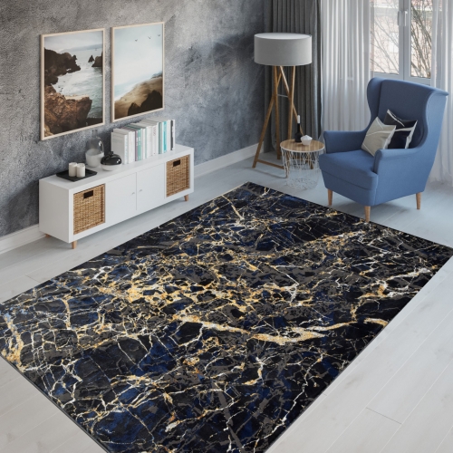 Dywan Etna BP26A black/d.blue