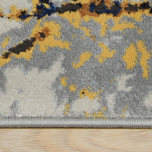 Dywan Abstrakcyjny 160x230 cm Nowoczesny Szary Do Salonu ETNA BP27A beige/grey