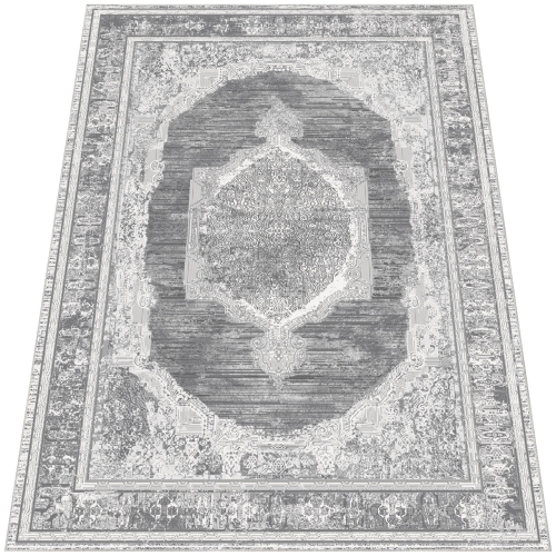 Dywan Tradycyjny 140x200 cm Orientalny Szary Do Salonu LATINA CH99A grey/grey