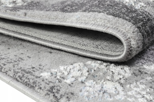 Dywan Tradycyjny 240x340 cm Orientalny Szary Do Salonu LATINA CM52A d.grey/grey