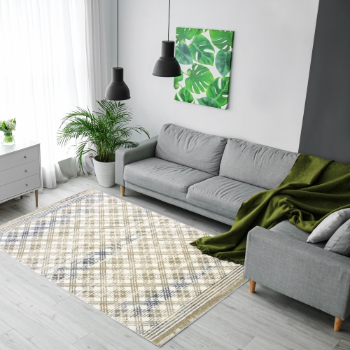 Dywan 160x230 Nowoczesny Beżowy Do Salonu ADVENTURE 49311-15055