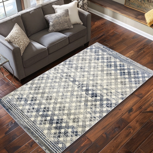 Dywan 160x230 Nowoczesny Szary Do Salonu ADVENTURE 49311-16811  