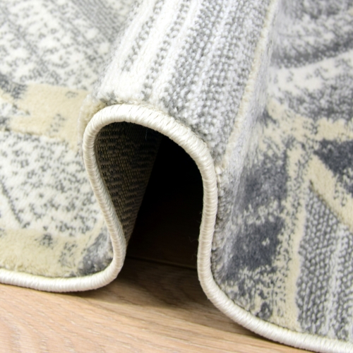 Dywan z frędzlami 120x170 cm Boho Szary Do Salonu ANKONA 7725A grey/bone