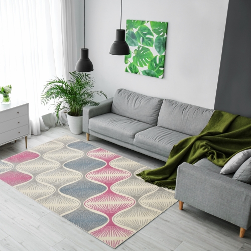 Dywan Abstrakcyjny 80x150 Nowoczesny Szary Do Salonu ADVENTURE 85981-16833