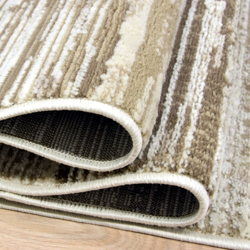 Dywan z frędzlami 160x230 cm Boho Beżowy Do Salonu ANKONA 9591A beige/brown