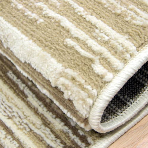 Dywan z frędzlami 160x230 cm Boho Beżowy Do Salonu ANKONA 9591A beige/brown
