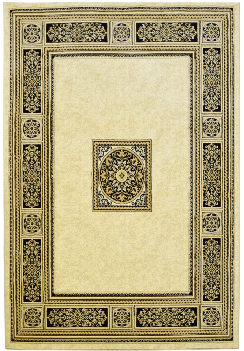 Dywan Tradycyjny 280x370 cm Orientalny Kremowy Do Salonu BELVEDERE 0809D cream/cream