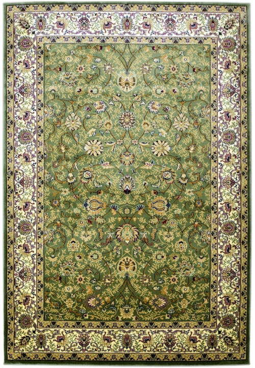Dywan Tradycyjny 60x100 cm Orientalny Zielony Do Salonu BELVEDERE 1536A moss/moss