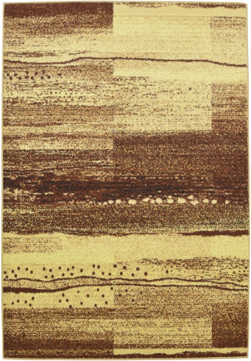 Dywan Abstrakcyjny 240x340 cm Nowoczesny Beżowy Do Salonu GRAFICA Dots