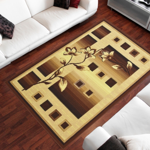 Dywan Tradycyjny 200x300 cm Orientalny Brązowy Do Salonu GRAFICA Shot