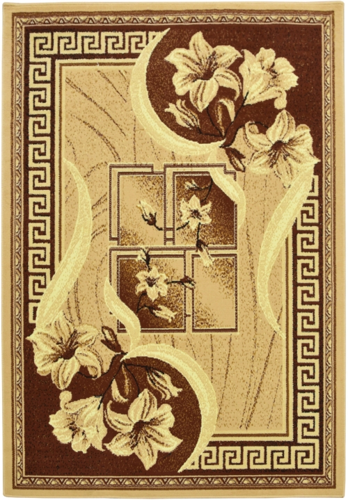 Dywan Tradycyjny 160x220 cm Orientalny Beżowy Do Salonu GRAFICA Greek