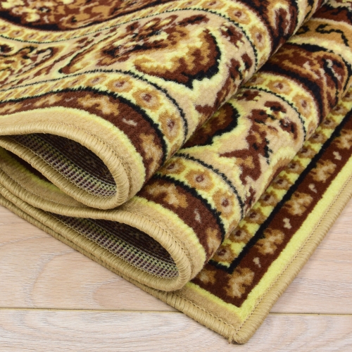Dywan Tradycyjny 200x300 cm Orientalny Beżowy Do Salonu GRAFICA Princess