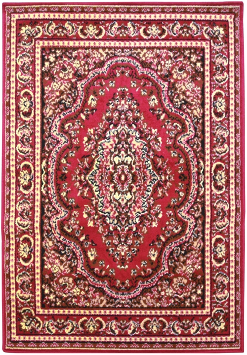Dywan Tradycyjny 160x220 cm Orientalny Bordowy Do Salonu GRAFICA Princess