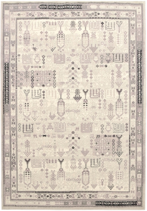 Dywan Wełniany 60x110 cm Tradycyjny Kremowy Do Salonu PASSION 89871-52022