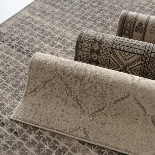 Dywan Wełniany 60x110 cm Tradycyjny Kremowy Do Salonu PASSION 89891-52044