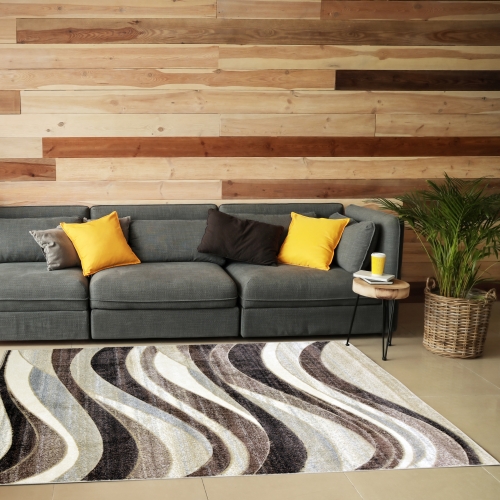 Dywan Loft 120x170 Nowoczesny Beżowy Do Salonu ROMANTIC 17991-18455