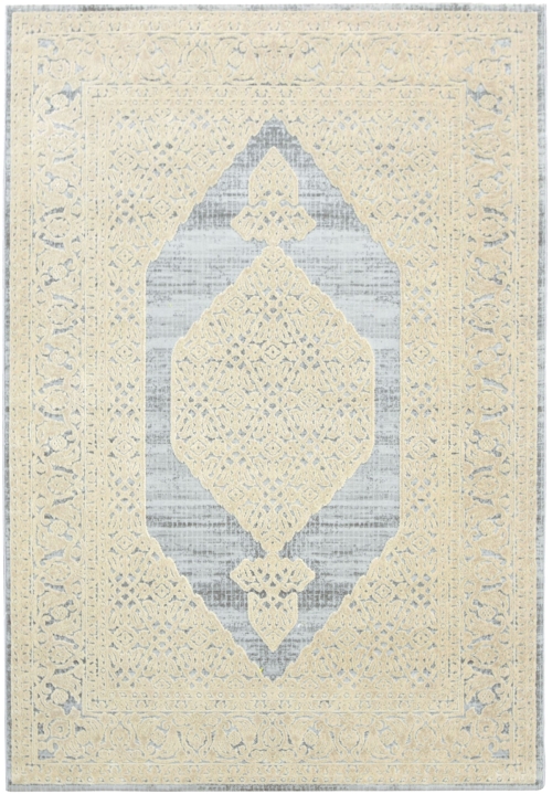 Dywan Tradycyjny 250x350 cm Orientalny Beżowy Do Salonu VALENCIA U873A