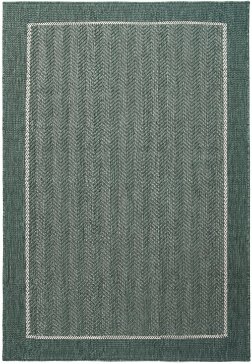 Dywan Zewnętrzny 180x260 cm Sznurkowy Beżowy Do Ogrodu LANA 205648 10510 Green