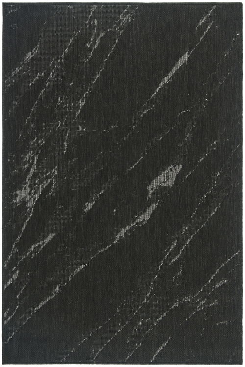 Dywan Zewnętrzny 180x260 cm Sznurkowy Czarny Do Ogrodu LANA 205662 10110 Night