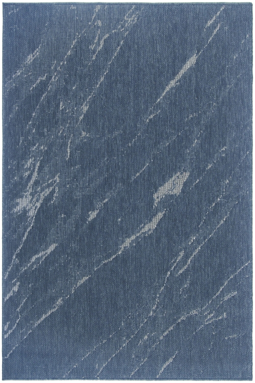 Dywan Zewnętrzny 80x150 cm Sznurkowy Niebieski Do Ogrodu LANA 205662 10310 Ocean