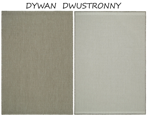 Dywan Zewnętrzny 180x260 cm Sznurkowy Beżowy Do Ogrodu LANA 205668 10610 Linen