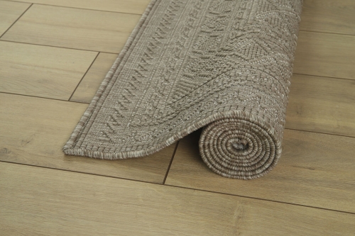 Dywan Zewnętrzny 180x260 cm Sznurkowy Beżowy Do Ogrodu LANA 205741 10610 Linen